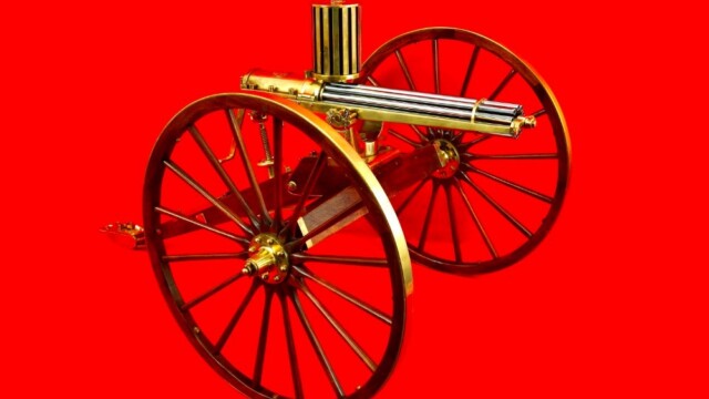 ULTRA RARE 1970S FURR ARMS MINIATURE 1874 GATLING GUN .22 SHORT HOLY GRAIL