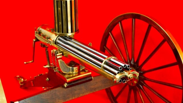 ULTRA RARE 1970S FURR ARMS MINIATURE 1874 GATLING GUN .22 SHORT HOLY GRAIL