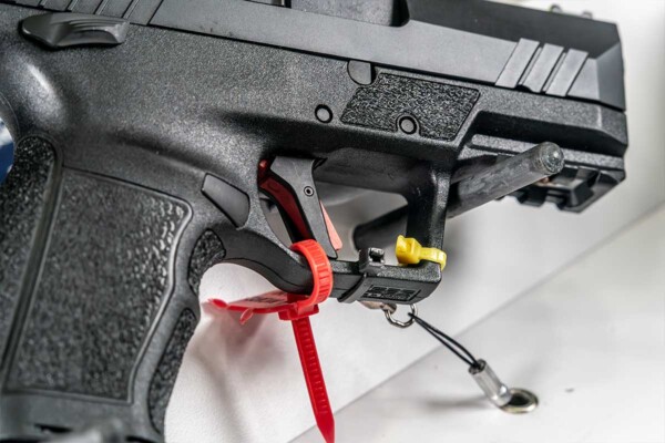 trigger detail TISAS PX-9 Carry handgun